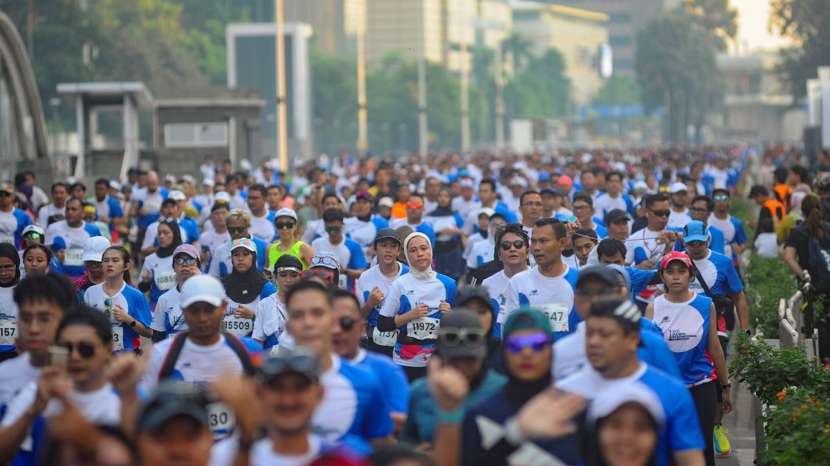 Marathon Jakarta 2025 Diikuti Ribuan Peserta dari 20 Negara